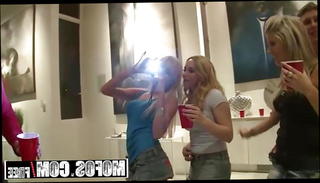 Video 1176443501: cfnm party sluts, cfnm girls, cfnm blonde, slut straight, loose slut