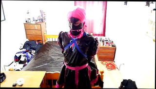 Video 1049345501: sissy self bondage, sissy sluts self, sissy maid, gay man sissy, one sissy, bondage hd, strap