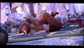 Video 1594558421: hot futanari, two futanari
