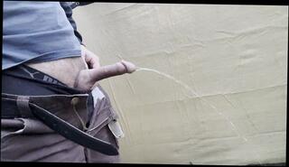 Video 1665350583: pissing peeing, solo male piss, amateur pee, long piss, pissing outdoors, pissing hard