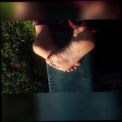 Video 867190004: foot fetish pov, amateur pov foot job, outdoor foot fetish, blonde foot fetish, candid toes, latin toes
