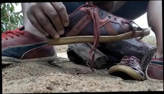 Video 1191856025: gay shoe, gay cut, old gay