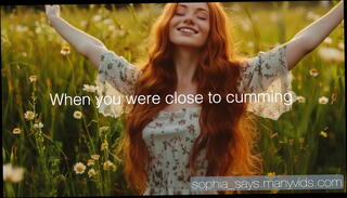 Video 1619001305: joi cum eating instructions, play joi, redhead joi, ginger cum