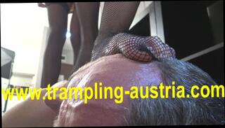 Video 1593018333: bondage slave femdom domination, bdsm bondage slave femdom, mistress dominates slave, mistress feet slave, femdom fetish mistress, ladies dominate slaves, hardcore ffm threesome, mistress trample slave, mistress female domination, blonde mistress dominates, goddess mistress, nylon trample