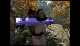 Video 1611584955: futa cum, cum bukkake, skyrim futa