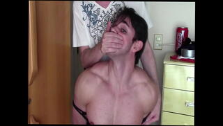 Video 1618335345: tie bound gagged, bound hogtied, hogtied bondage, hogtied bdsm, socks gagged, men bound, bound guy