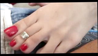 Video 1570366401: foot fetish girl, foot job fetish, cute girl foot, straight foot, cute nerdy girl, straight nerd