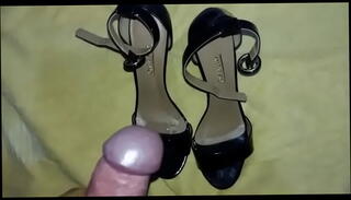 Video 818015685: fetish wife, cum fetish, high heels fetish, wife friend cum, wife shoes