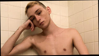 Video 1602173864: gay twink solo masturbation, gay twink male, bathroom cock, young hard cock
