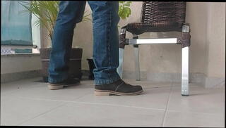 Video 1409998025: fetish feet worship, feet worshipped cum, gay feet worship, amateur feet worship, gay fetish cumshot, gay boot fetish, gay leather fetish, webcam feet, cowboy feet, uniform fetish