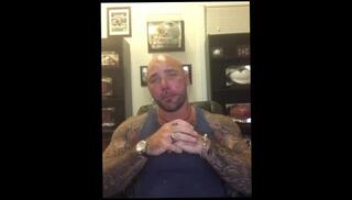 Video 1223684503: worship daddy feet, gay feet worship, amateur feet worship, tattooed jock dom, men feet worship, worships male feet, solo muscle jock, gay hunk solo, muscular tattooed jock, bald jock