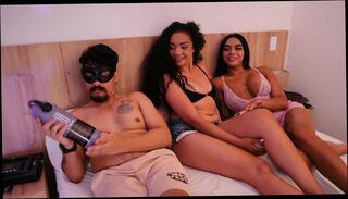 Video 1664139751: hot shemale threesome, cuckold big tits, trap threesome, hot latin threesome, cuckold hd, fucking trans friend, fucks husband