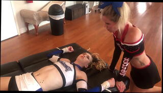 Video 1594903445: cheerleader tied, sexy ass butt