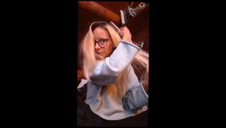 Video 1665460593: fetish solo, amateur solo female, fetish hair, fetish french