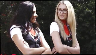 Video 1570972941: schoolgirl threesome, schoolgirl takes cock, schoolgirl dick, big dick threesome, straight schoolgirl, naughty young schoolgirls, schoolgirl hard