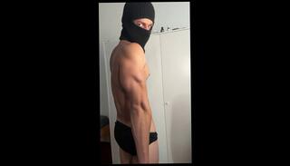 Video 1654497033: amateur stud solo, muscle stud solo, underwear solo, gay hunk solo, underwear gay men, gay muscular studs, underwear guys gay, gay male underwear, masked stud, ripped hunk