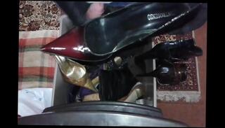 Video 206658901: latex gangbang, amateur gangbang cum, amateur shemale gangbang, latex masturbation, latex high heels, lingerie gangbang