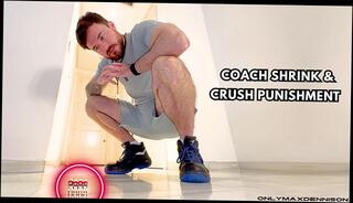 Video 1655553713: vore feet, male feet foot, solo male feet, solo gay amateur, vore shrink, crush vore, giant vore, boots foot, punishment, amateur coach
