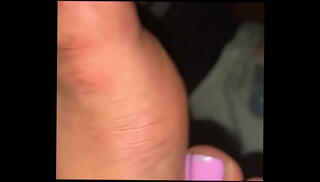 Video 1492006205: woman feet, candid feet soles, candid ebony feet, wet feet, black feet