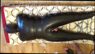 Video 1570355411: latex bondage slave, latex bdsm bondage, bondage slave master, massage cock milking, bondage gay slave, cbt milk, inflatable latex, cock milking handjob, cock massage masturbation, cbt jerking, loves milking cock, latex couple, slaves big cock, milk hd, hungarian couple