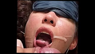 Video 1502282615: blindfolded slut, blindfolded toy, blindfolded cum, blindfolded fucked, cock blowjob cum swallow, cum slut whore, cum swallow big tit, ass toyed slut, big dick cum swallow, sluts tits cumshot, slut time
