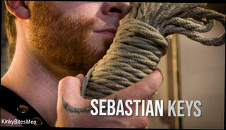 Video 1517206404: sebastian keys, fetish gay solo, bdsm fetish, gay hunk solo, solo male toy, leather jock, rope