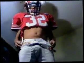 Video 193058301: foot ball hunk, gay foot ball, love foot ball, masturbation foot, striptease masturbation