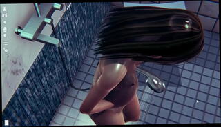 Video 1610739305: 3d anime sex, 3d anime game, skinny pregnant, pregnant shower