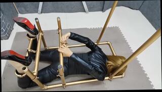 Video 1579859864: catsuit bondage, bondage gagged, bdsm bondage, asian catsuit