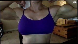 Video 1569510621: webcam cam girl, muscle girl cam, cam women, straight women, bodybuilder cam, muscular cam