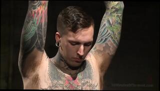 Video 1663385611: bdsm gay bondage whipping, bdsm bondage humiliation, whipped butt plugged, couple bdsm bondage, dom torments, bound tormented, butt plug cum, gay bondage handjob, young gay jock, takes doms, young tattooed jock, jock load, bondage hd, ball pit, ball tied