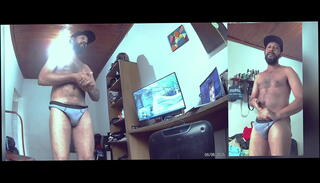 Video 1626133455: underwear solo, gay homemade solo, homemade amateur solo, beard solo, brazil gay