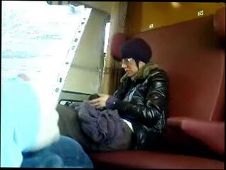 Video 1105985104: nudist, jerkoff cumshot, train cumshot