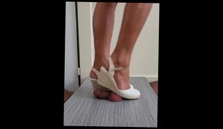 Video 1625923553: feet massage, fetish massage, amateur massage, massage german, ball shoes