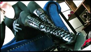 Video 1663116661: worship humiliation, fetish humiliation, catsuit fetish, dick humiliation, humiliation amateur, straight humiliation, boots humiliation, heel boot worship, catsuit high heels, humiliated blonde, worship hd, dick surprise, dick alone, dick open, pecker