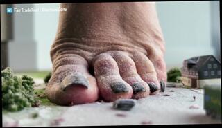Video 1622797123: solo female feet, amateur solo female, giantess feet, big bare feet, 60fps amateur