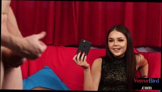 Video 1654752934: cfnm fetish, cfnm cumshot, cutie teasing