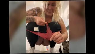 Video 1437729805: femdom pussy, girl very wet, girl wets panties, gym pussy