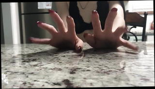 Video 1424498401: femdom tease, sexy femdom, femdom masturbation, femdom play, hot femdom, femdom hd, teasing straight, long nails tease