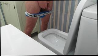 Video 1596049023: peeing urinal, solo urinate, solo male pee, big cock urinal, amateur pee, urinal toilet, bathroom pee, pee leggings, piss lover