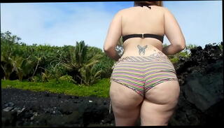 Video 358829765: fat white booty, amateur ass