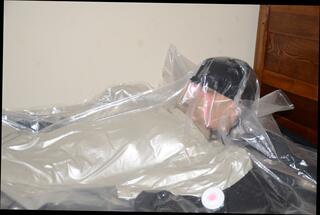Video 1606359901: latex fetish bondage, latex bdsm fetish, bdsm gay bondage, latex mask, latex face, latex hd