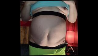 Video 1627517413: inflation fetish, fetish solo, amateur solo male, male belly inflation