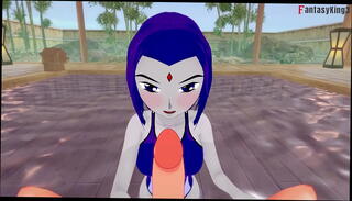 Video 1625080395: anime manga 3d, hentai anime manga, busty 3d anime, anime toon, bikini blowjob, pov, raven blowjob