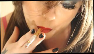 Video 1247385175: femdom fetish mistress, chubby bbw girl, smoking fetish mistress, chubby bbw fat, girl chained, chain smokers, british mistress, bbw close