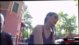 Video 1593020564: throat domination, domination drilling, domination hardcore, dominated slut, public domination, dominates lover, hardcore deep throat, amateur brunette deep throat, public outdoor deep throat
