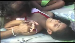Video 977410504: indian threesome, brunette threesome, threesome hd, two girls one guy, girl short guy
