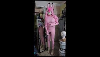 Video 1656569733: fetish solo masturbation, furry fetish, solo amateur trans