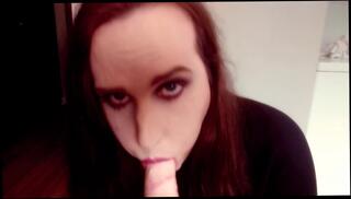 Video 769887203: pov gagging blowjob, amateur crossdresser solo, solo amateur trans, gagging drool, trap crossdresser, pov 60fps, mouth fuck