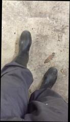 Video 244730101: nylon masturbation, nylon socks, nylon boots, gay man masturbating